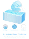 300 X 3 Layer Anti-dust Disposable Face Masks with Elastic Earloop