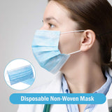 200 X 3 Layer Anti-dust Disposable Face Masks with Elastic Earloop